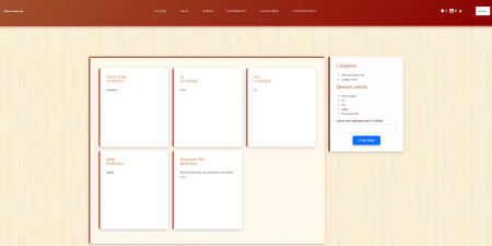 Aperçu du template de site Restaurant